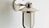 Hamilton-Wall-Mounted-Sconce-e1277844603597 The Hamilton is a simple and elegant industrial inspired sconce. It looks particularly great in white and nickel.