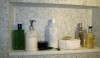 clip_image004-e1280436586197 Corralling the amenities of grooming in a large and functional niche determines how well and, ultimately how attractive, the shower will look. Jospeh's visual merchandising experience keeps this space looking great.