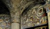 Henry Mercer worked in Doylestown, Pennsylvania at his Moravian Tile Works. He wanted to experiment with local red clay. His designs were inspired by antiquities and many survive today in public buildings, including the chapel at West Point and the Pennsylvania State Capitol at Harrisburg.