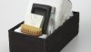 His-Gift-Caddy_GB6-e1291903494911 Towels, soap and soap dish, and a nail brush all in a fabulous and practical rectangular basket that can be used after the gift is removed for many household storage applications.