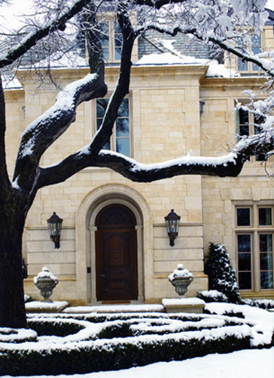 Betty_Lou1 The beautiful chateau is sited perfectly so that the entrance is framed by an elegant old Elm.