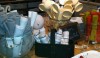 Kitchen goods and cloth napkins in a variety of colors makes any meal festive.