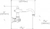Donâ€™t forget to check the faucet spout length (before the installation begins) to make sure it will reach the sink. Use line drawings and math to sketch out your plan for the installer, then recheck both vertical and horizontal measurements.