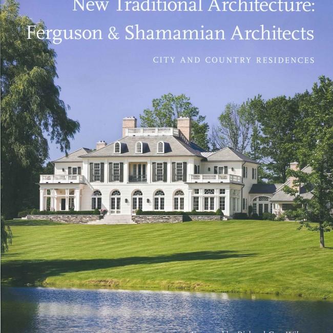 The book's cover. A glorious classical house.