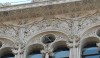 052G An enormous amount of decoration at the cornice, 13 stories high.