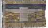 Anni Albers, a New Haven based weaver, was an early advocate of weaving as an art form. Rather than follow the direction of some other weavers of the period, who adapted their art for industrial uses, she was influenced by modernist abstraction and her study of ancient weaving and continued to perfect her craft for museums and collectors.