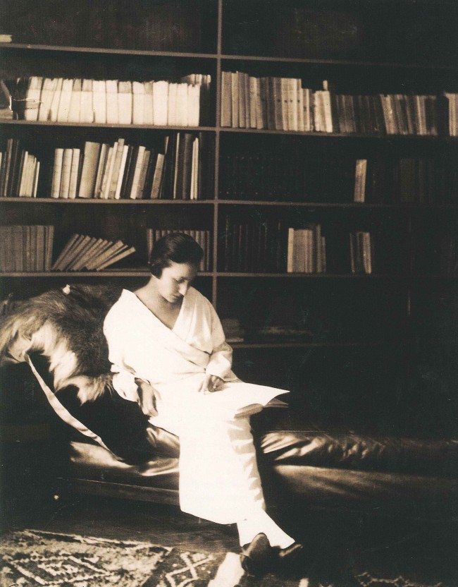 The elegant Annie Dalsace who collaborated with the architect to create this wonderful early 20th century masterpiece.