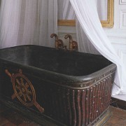 A page from the French Empire style. A bathtub for Napoleon.