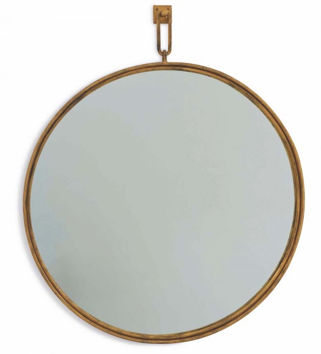 Hand Beaten Mirror by Soane