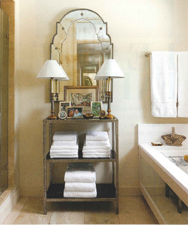 Styled Shelving in the Bath_Arch Digest_3.9.12 Styled Shelving in the Bath_Arch Digest_3.9.12