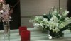 Any public bath benefits from fresh flowers. These were at the restaurant Rouge Tomate in New York.