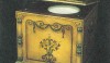 Scan 6_post This is a painted wood box 'portable-closet' from 1825 with a mahogany seat.
