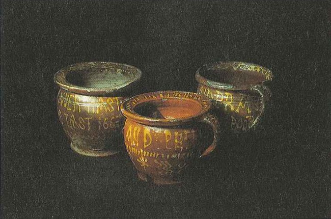 Scan 8_2_Post 17th century earthenware chamber pots.