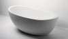 25 Freestanding Oval Composite Bathtub The asymmetrically shaped .25 tub with its generous proportions and fluid lines.
