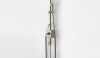 Exposed Thermostatic System with Shower Rose and Handshower and Metal Lever Handle_05-23195-12110