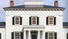 21 Formal classicism designed for a country house facade. Greek Revival details have been layered to a Palladian plan.