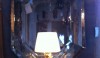 Though hard to see, the mirror would look fabulous in a formal powder bath as would the lamp.  I am loving lamps in the bath as an accessory.