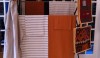 photo2 Table linens and bags on an old drying rack.