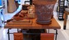 photo7 March offers custom islands crafted in metal and hand selected wood. They are practical for cooking and open storage.