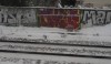 We took the RER to and from the show. I entertained myself by photographing the graffiti from a slow moving train.
