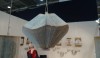 My very favorite booth was one where a Mother and daughter created these incredible objects from folding old books. Each book has its own patina and shape depending on its size and density of print. I loved them.