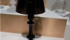 There were some lovely black glass objects. Is this a trend?