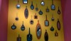 I loved this creative arrangement of hand mirrors. They look like a piece of modern art.