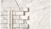Carrara_layered Palette Cararra C, a highly selected assortment shown with a clean white ground and soft spider-like veins.